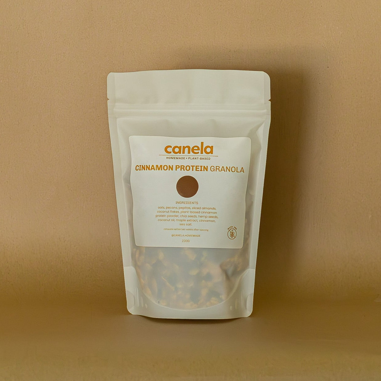 cinnamon protein granola