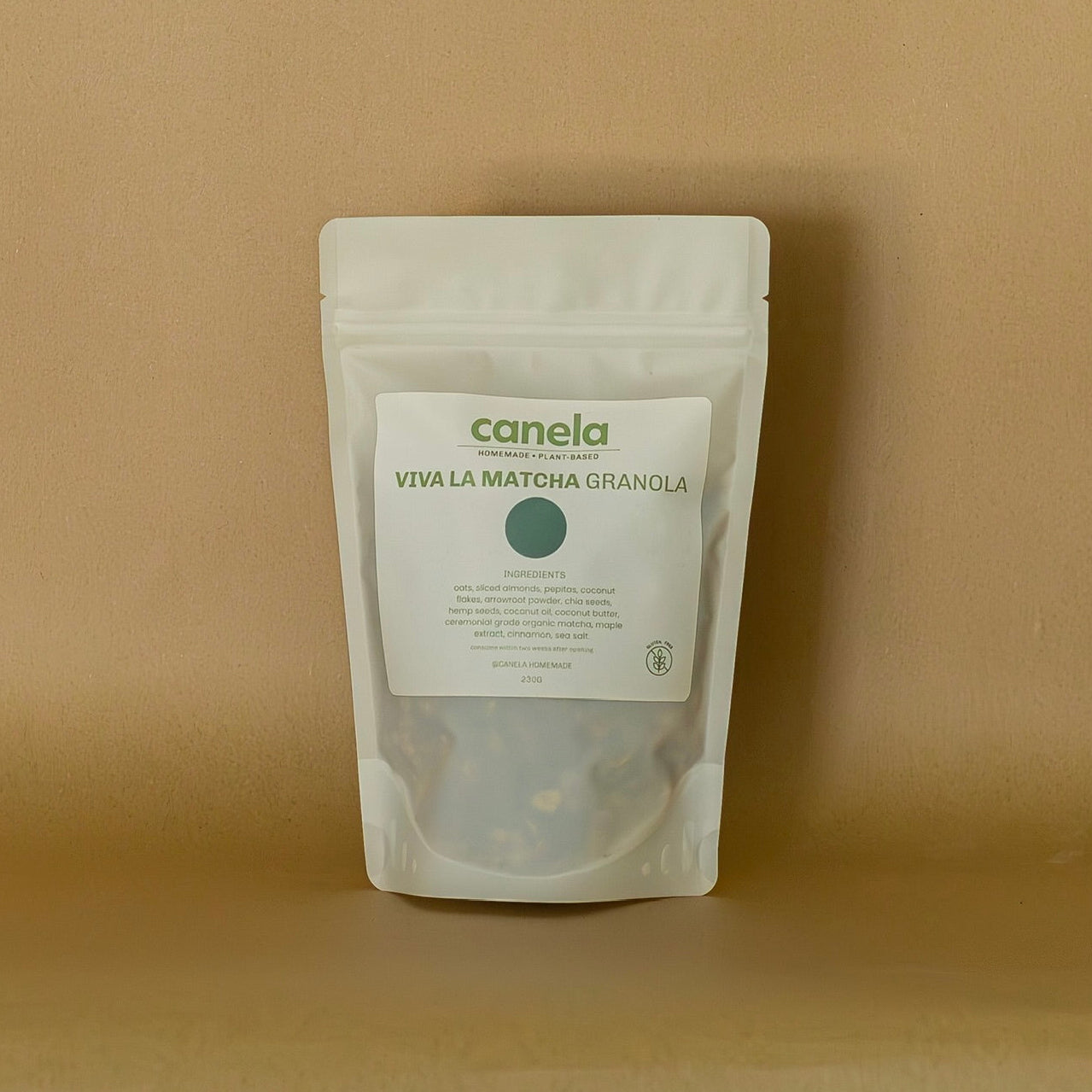 viva la matcha granola